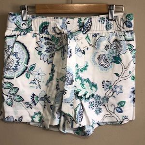 Ann Taylor Loft Tie Front Shorts, size 4, NEW